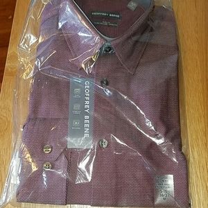🆕️ Geoffrey Beene Slim fit Men's shirt 15-15 1/2